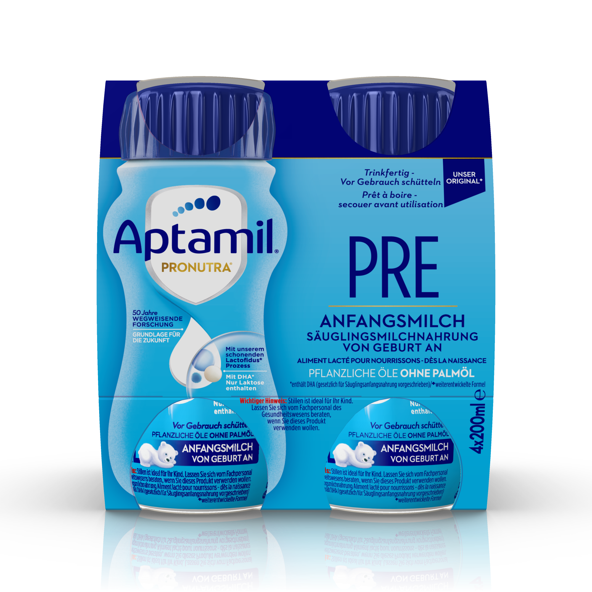Aptamil Pronutra PRE prêt à boire (4x200ml)