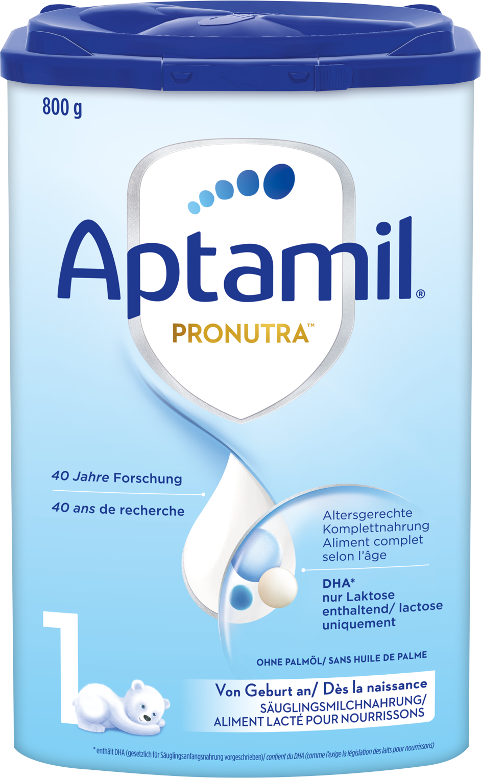 Aptamil Pronutra 1 800g POF Packshot front
