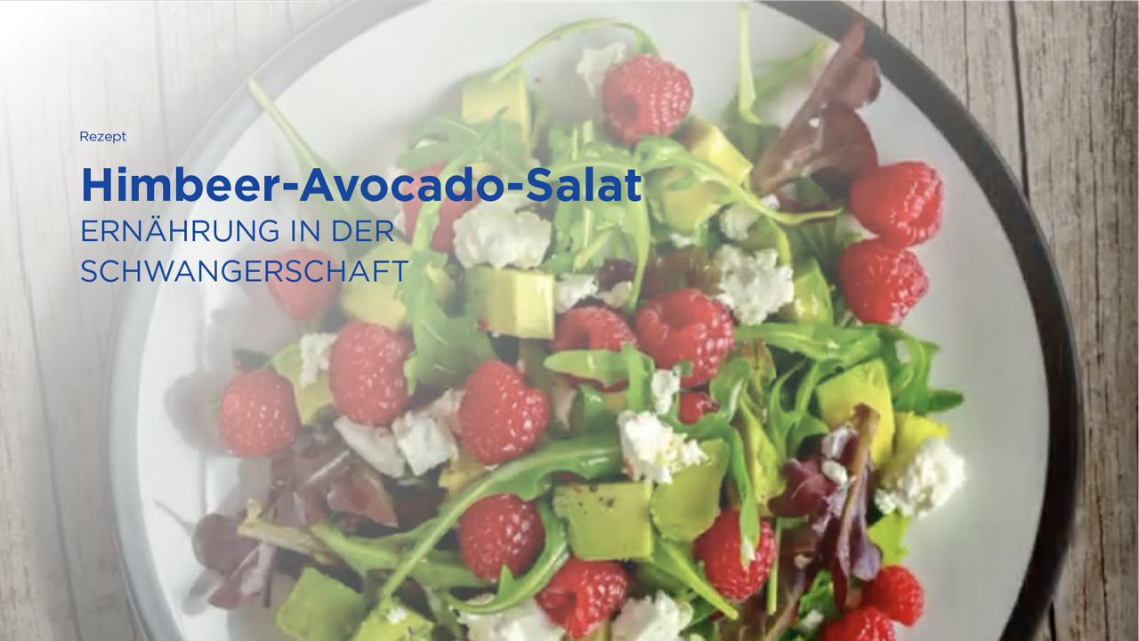 Himbeer-Avocado-Salat